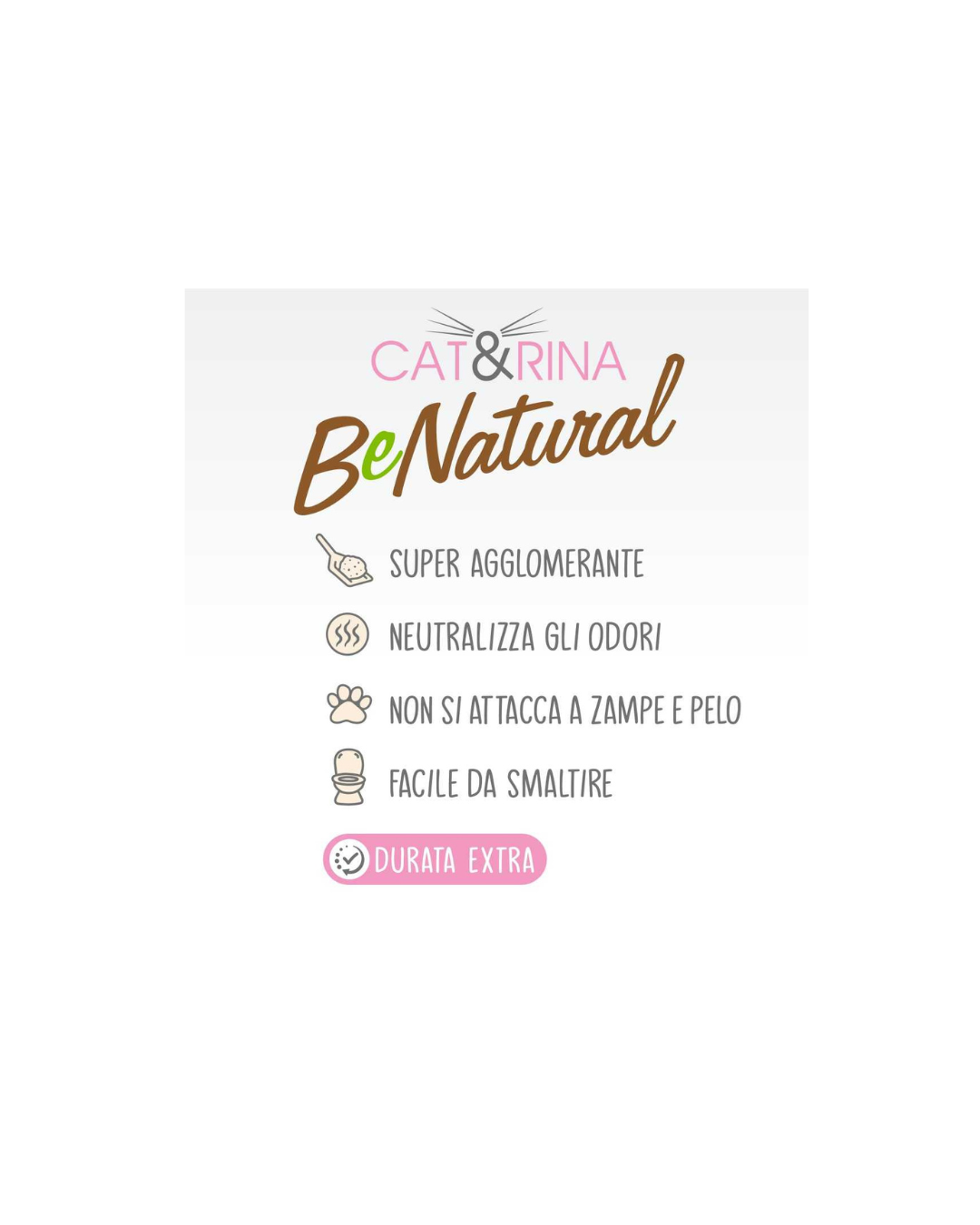 Cat&Rina - Benatural Lettiera al Tofu - 10 L