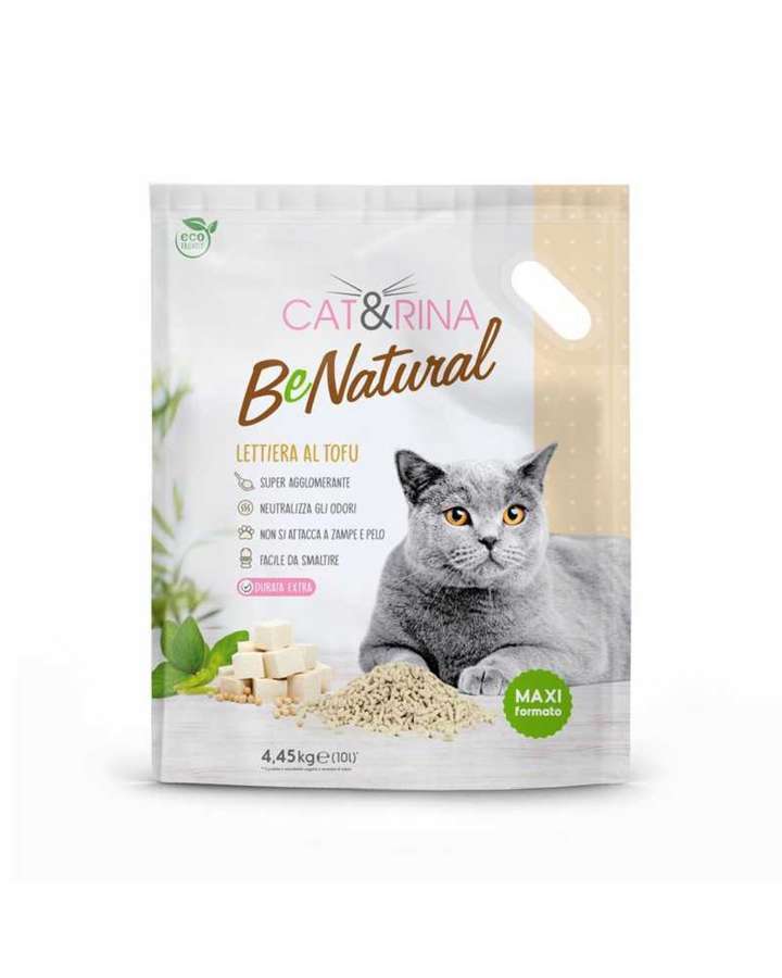 Cat&Rina - Benatural Lettiera al Tofu - 10 L