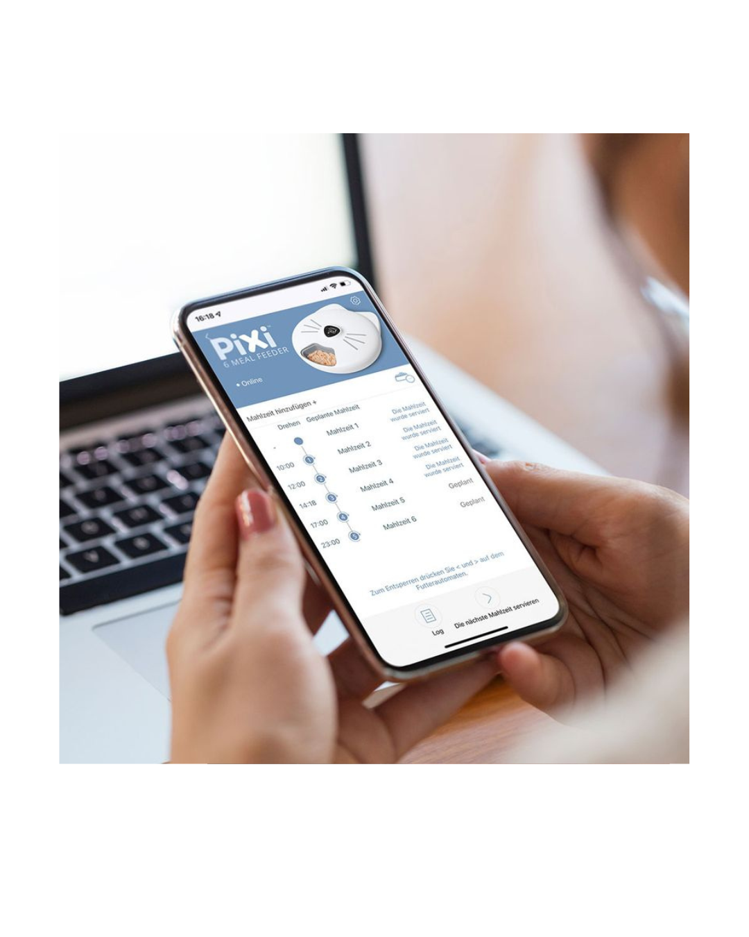 Catit - Smart Feeder Distributore Intelligente a Forma di Gatto