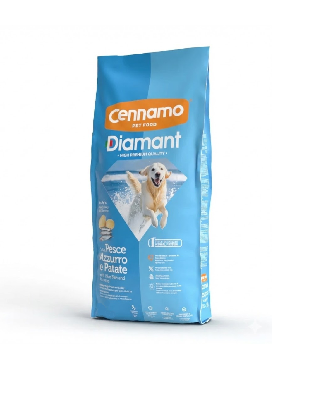 Cennamo - Diamant Adult con Pesce Azzurro e Patate 15kg