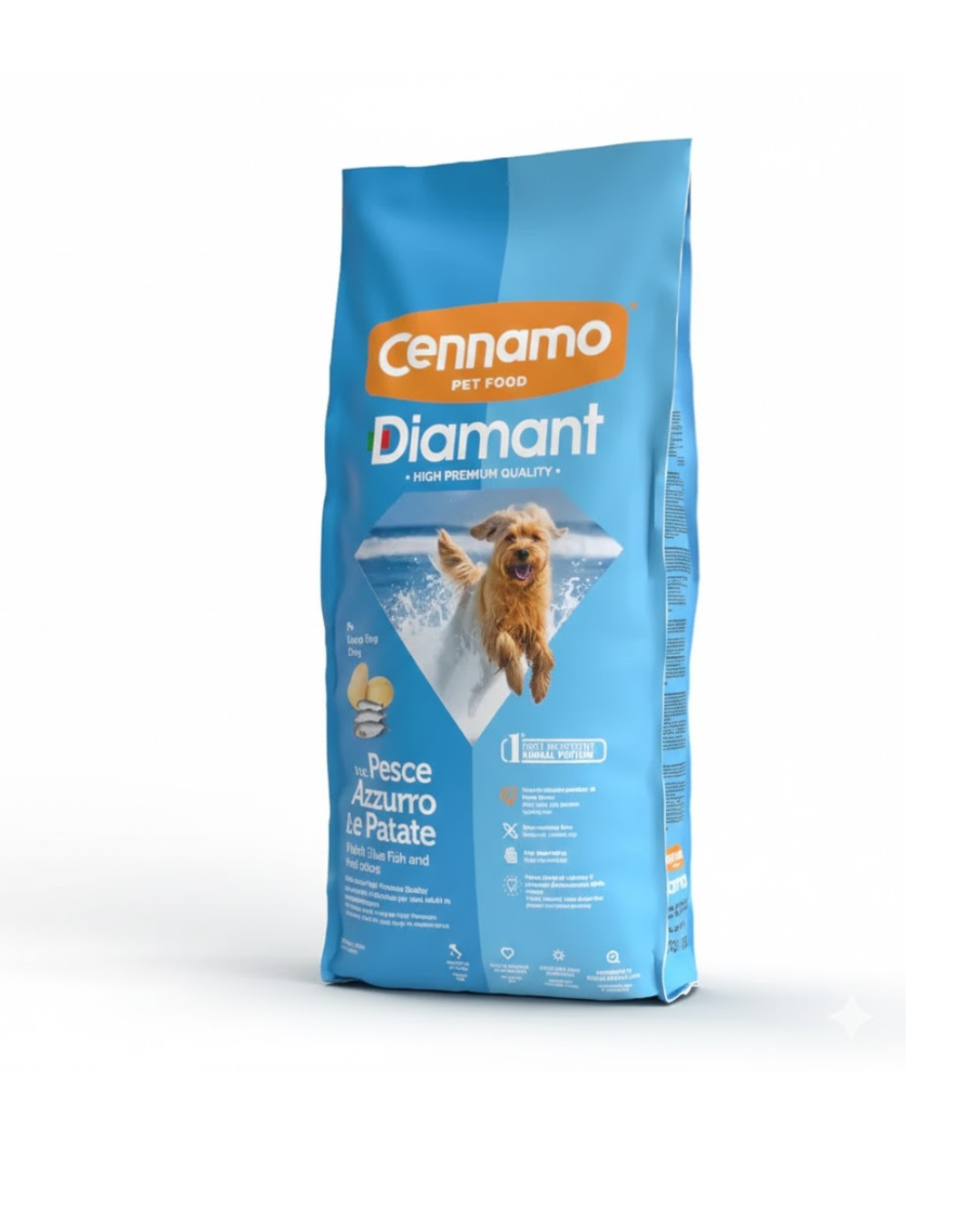 Cennamo - Diamant Adult Mini con Pesce azzurro e Patate 3kg