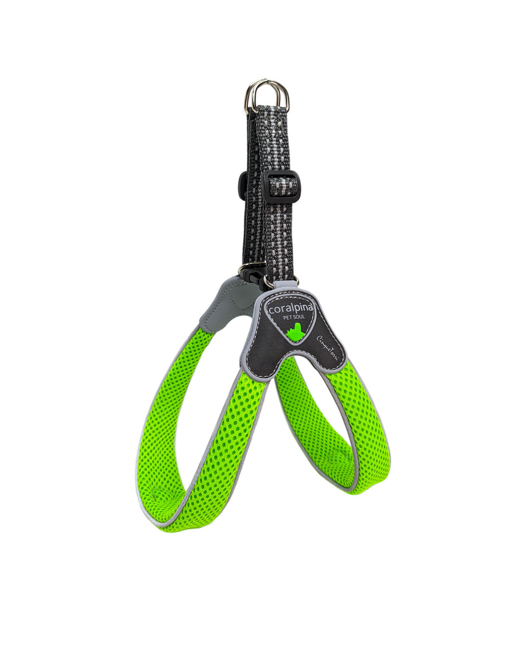 Coralpina - Pettorina Cinquetorri - Verde Fluo Taglia 5