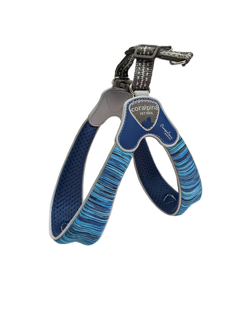 Coralpina - Pettorina Cinquetorri Powermix - Blu Melange (taglie 4 e 5)