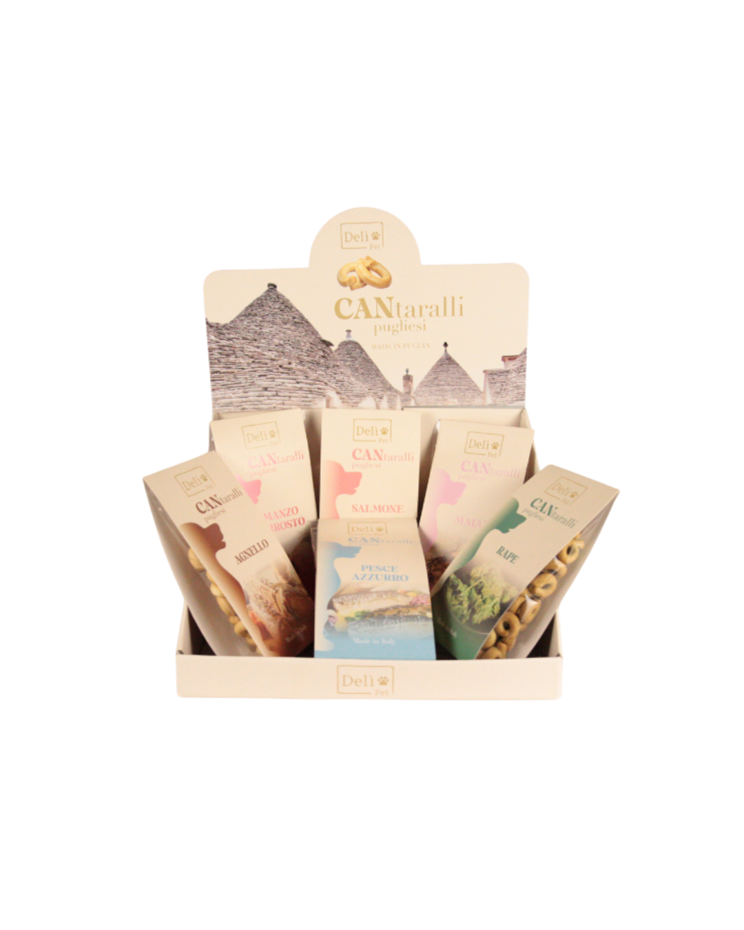 Deli Pet - CanTaralli Pugliesi gusto Salmone 150 gr