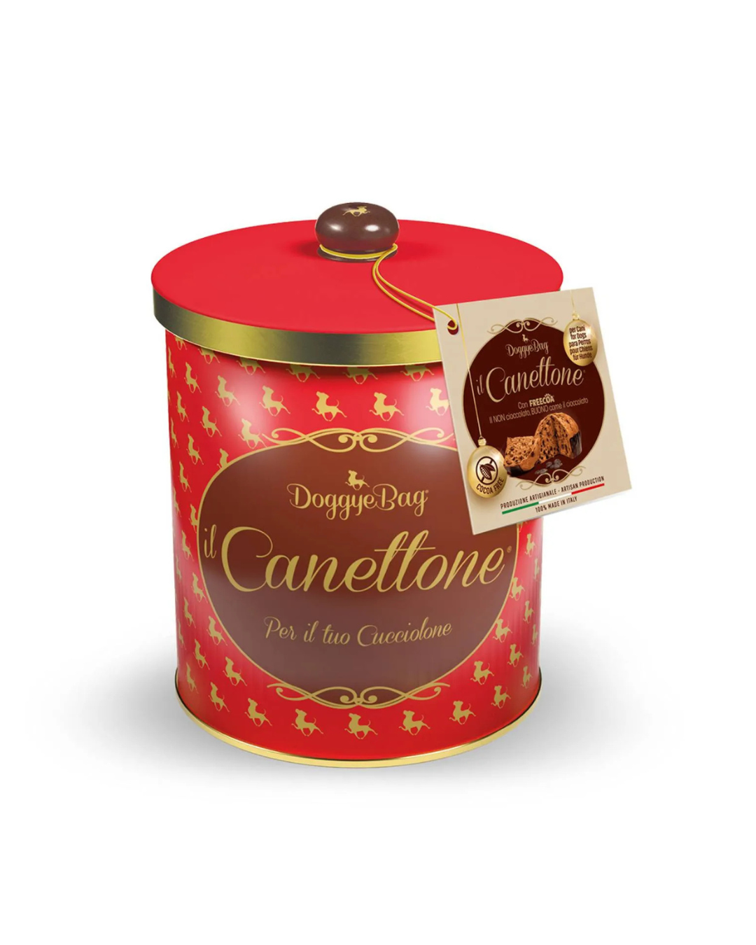 Doggye Bag - Box Offerta Canettone con Gocce di Freecoa 125gr (4 pezzi)