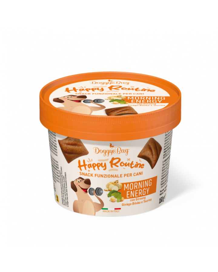 Doggye Bag - Snack Fagottini Funzionali per Cani con Ginseng e Taurina 150gr
