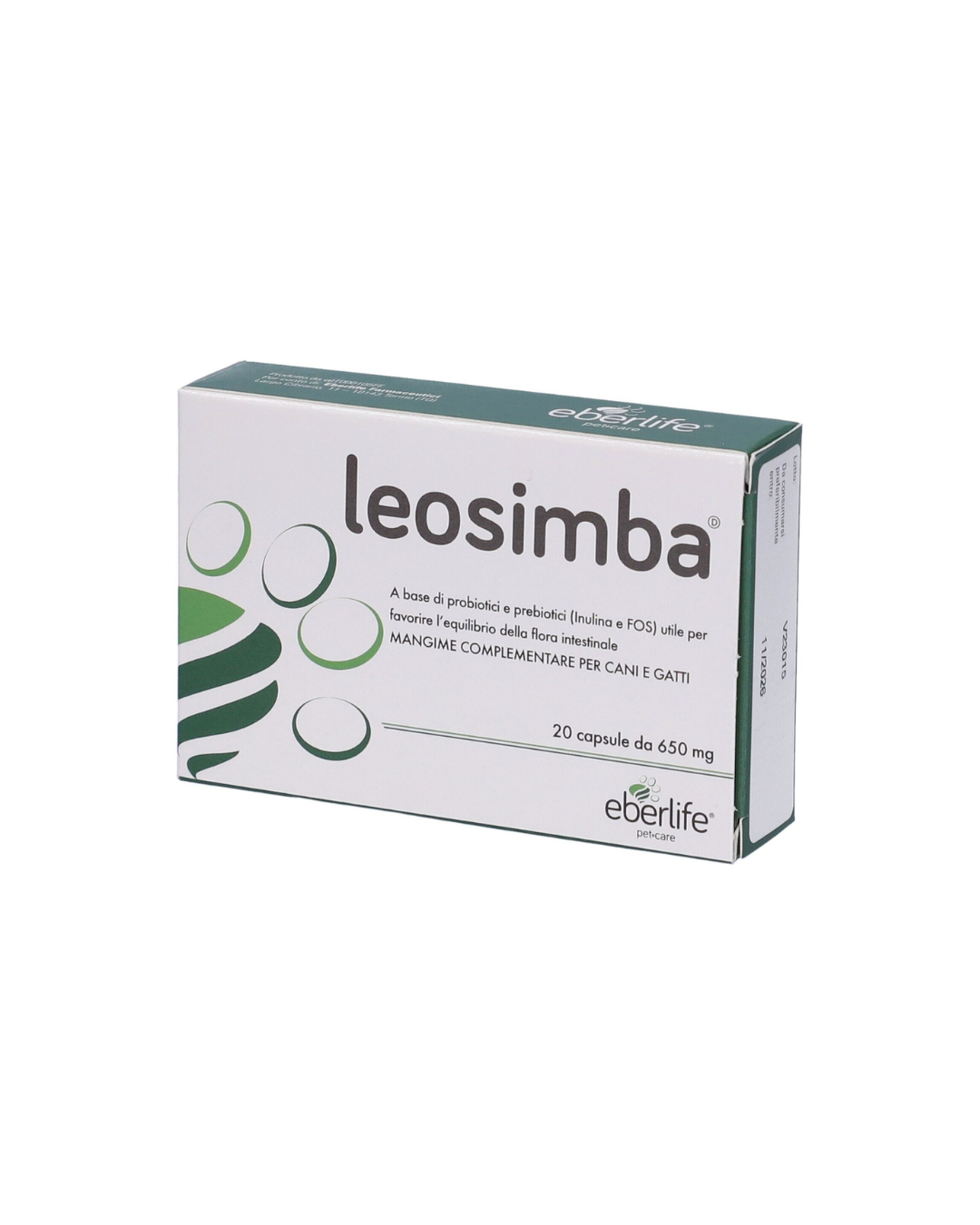 Eberlife - Leosimba 20 Capsule 650 ml - per Cani e Gatti