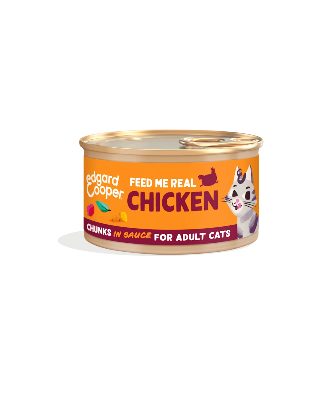 Edgard & Cooper - Cat Adult Grain Free Pollo Bocconcini in Salsa 85 g