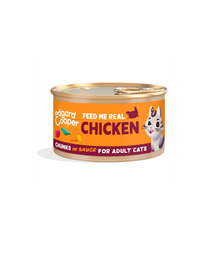 Edgard & Cooper - Cat Adult Grain Free Pollo Bocconcini in Salsa 85 g
