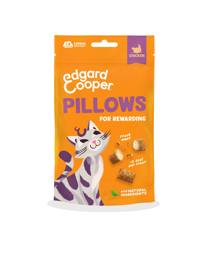 Edgard &amp; Cooper - Cat Grain Free Snack - Fagottini ripieni di Pollo 50 g