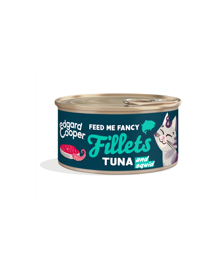 Edgard & Cooper - Cat Grain Free Tonno e Calamari Sfilaccetti 70 g