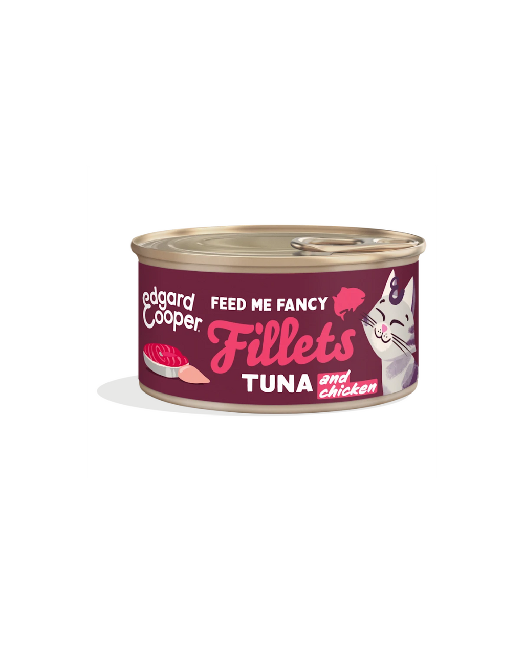Edgard & Cooper - Cat Grain Free Tonno e Pollo Sfilaccetti 70 g