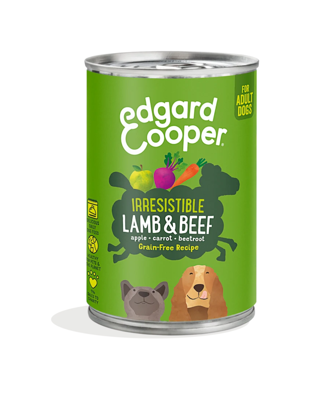 Edgard & Cooper - Dog Adult Grain Free Agnello & Manzo 400 g