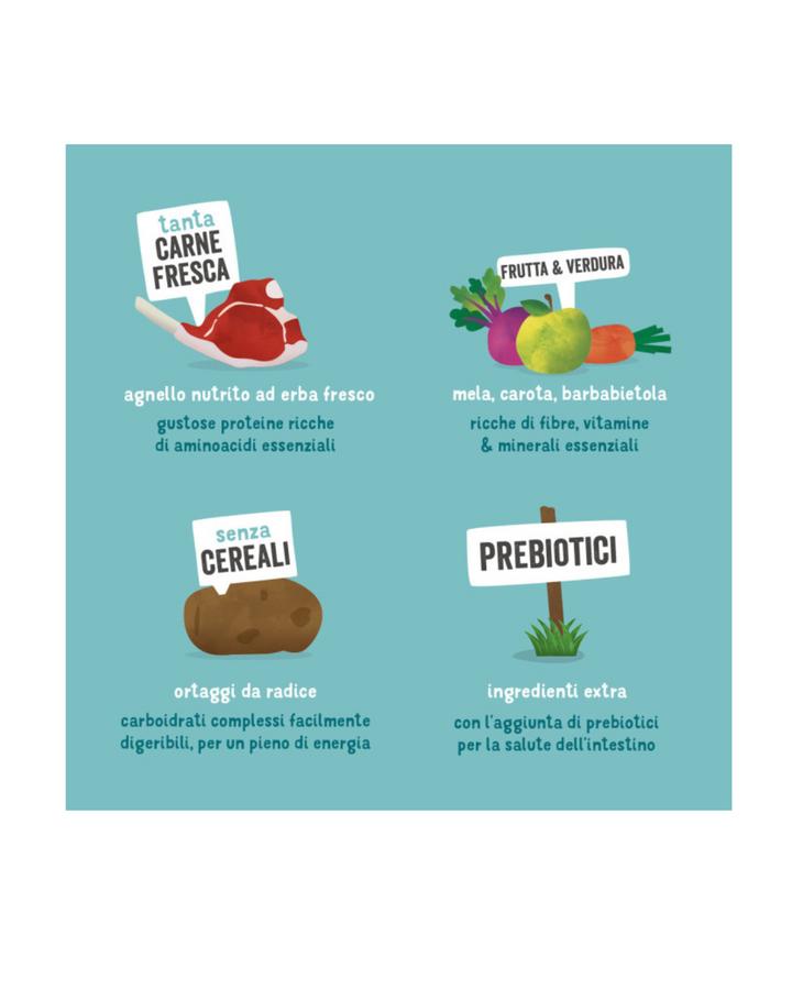 Edgard & Cooper - Dog Adult Grain Free Agnello (nutrito a erba) 2,5 kg