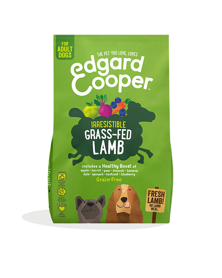 Edgard & Cooper - Dog Adult Grain Free Agnello (nutrito a erba) 7 kg