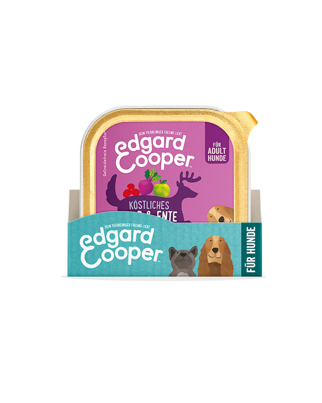 Edgard & Cooper - Dog Adult Grain Free Salvaggina & Anatra 150 g