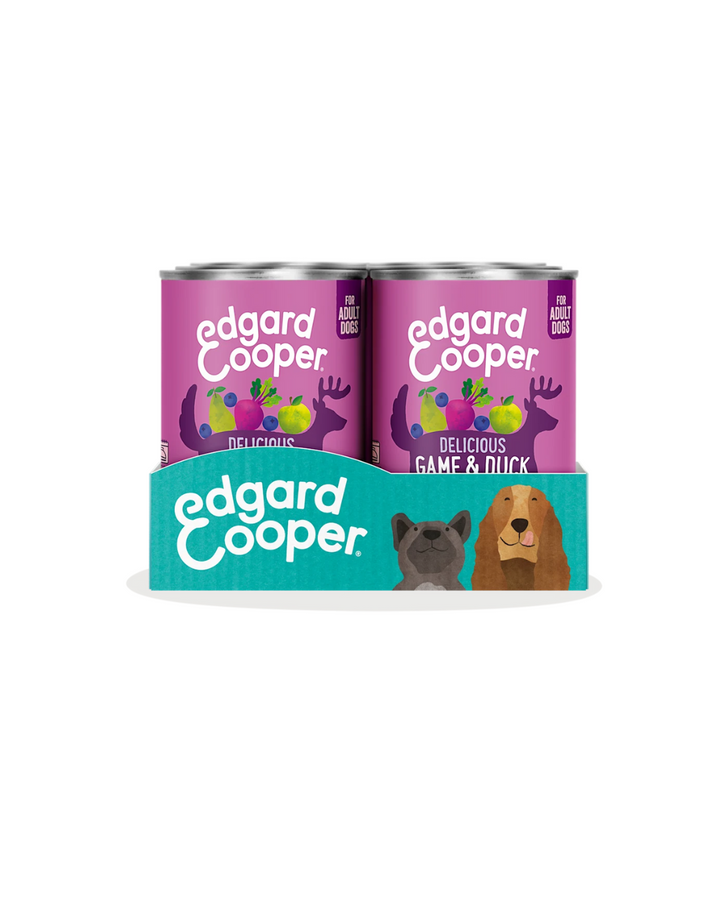 Edgard & Cooper - Dog Adult Grain Free Salvaggina & Anatra 400 g