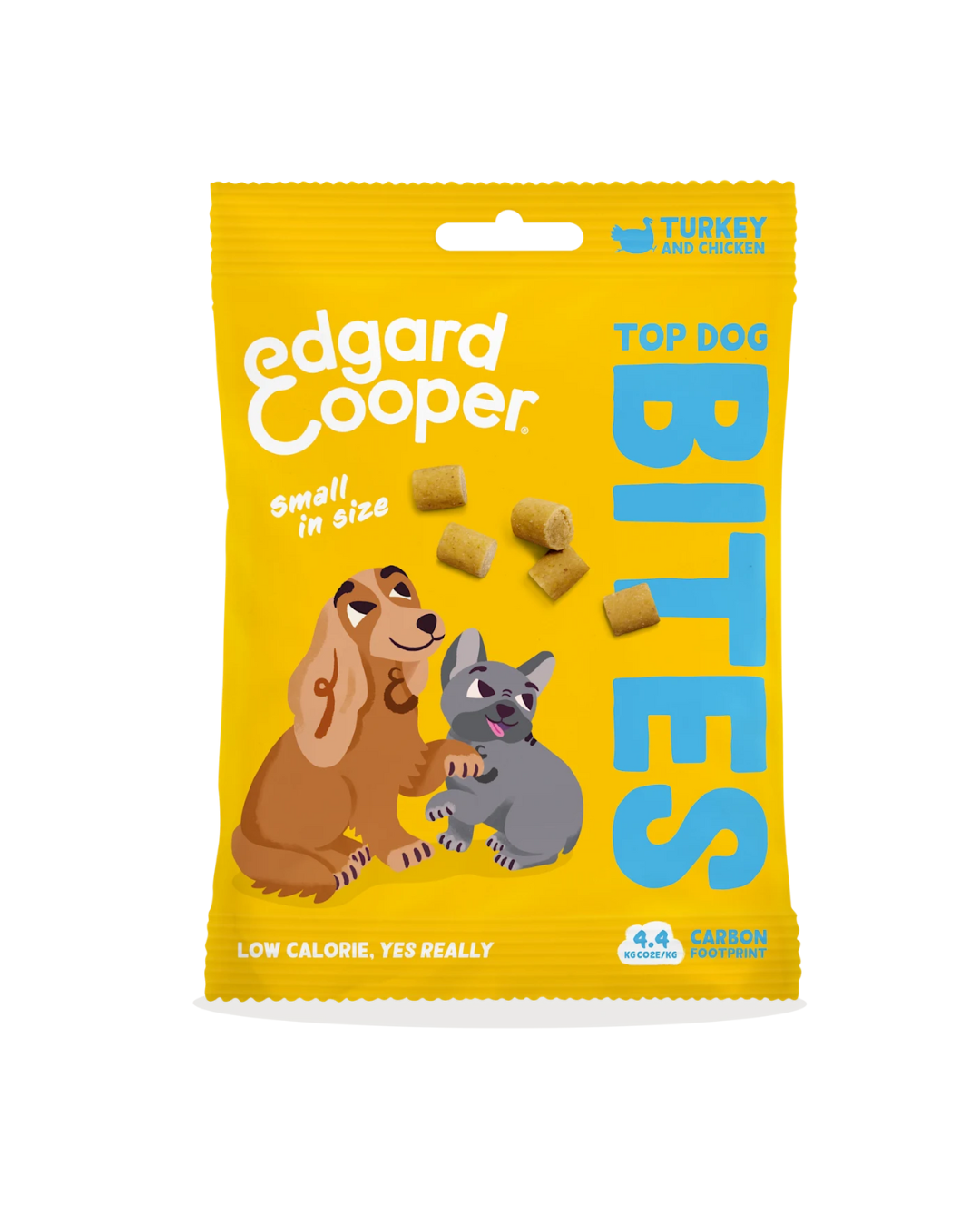 Edgard & Cooper - Dog Grain Free  Snack Bocconcini - Tacchino e Pollo Small 50 g