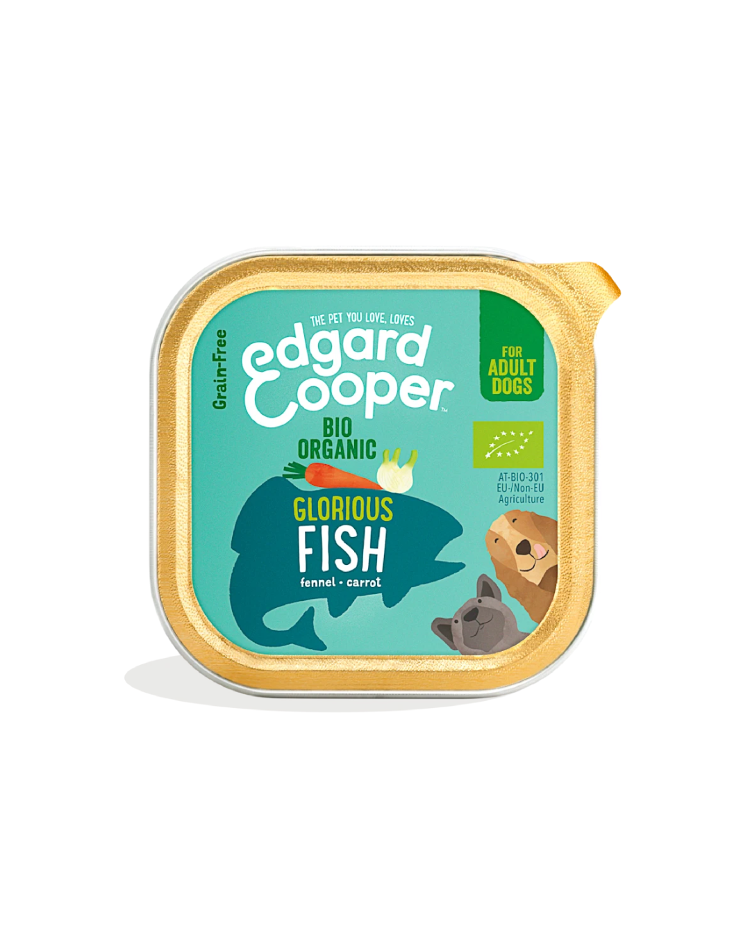 Edgard & Cooper Dog Pesce Biologico Senza Cereali 100 gr