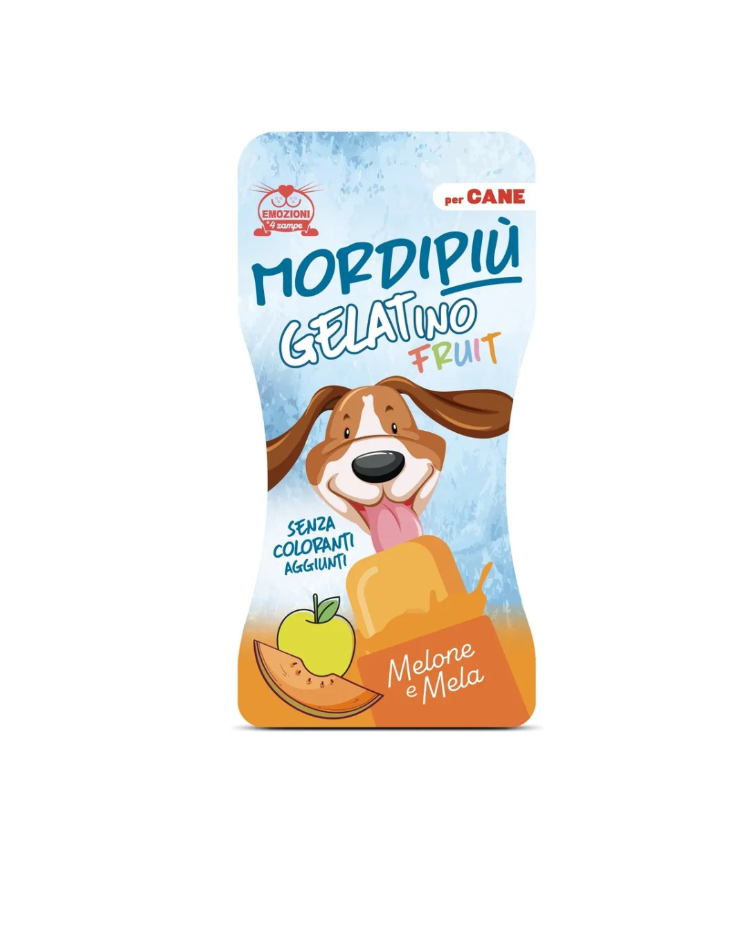 Emozioni a 4 zampe - Mordipiù Gelatino Fruit - Melone e Mela 50 g