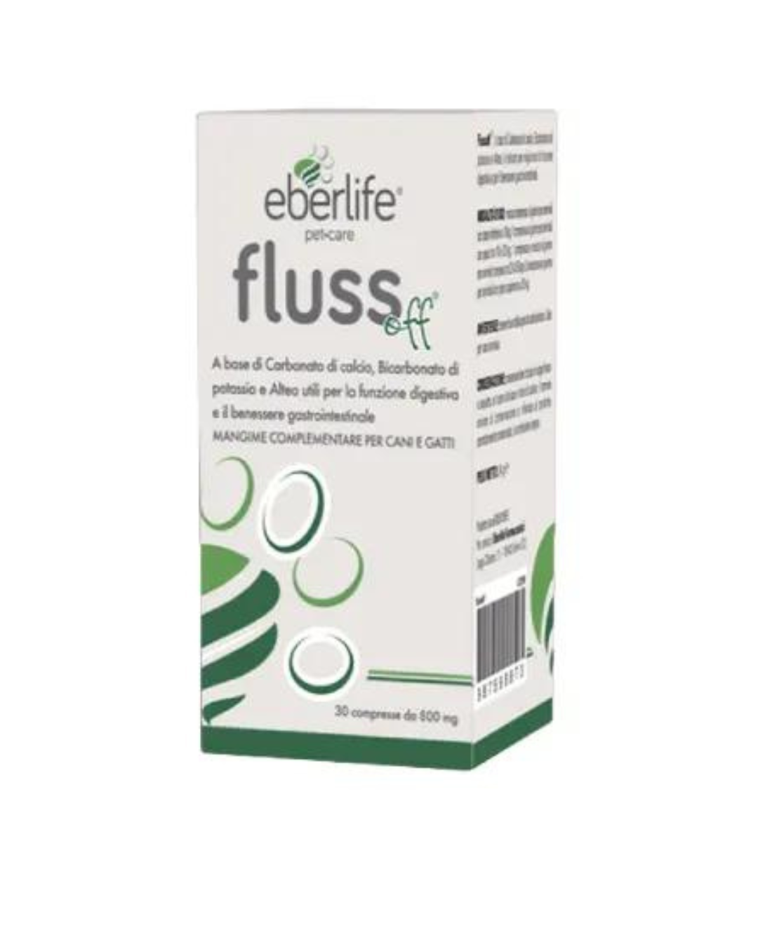 Erbelife - Flussoff 30 tablets of 800 mg - for Dogs and Cats