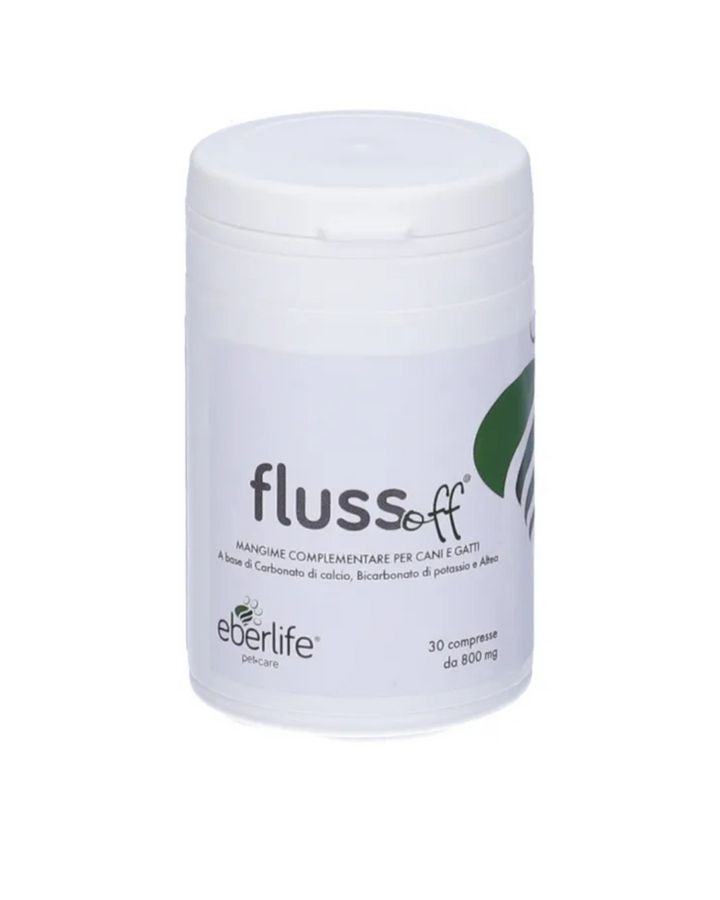 Erbelife - Flussoff 30 compresse da 800 mg - per Cane e Gatto