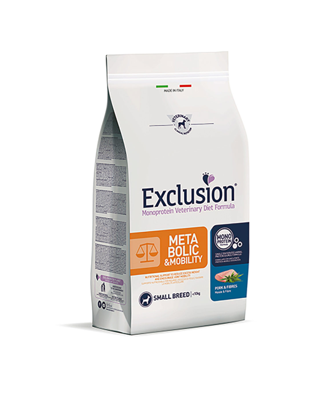 Exclusion - Metabolic&amp;Mobility Small - Pork and Fiber 2kg