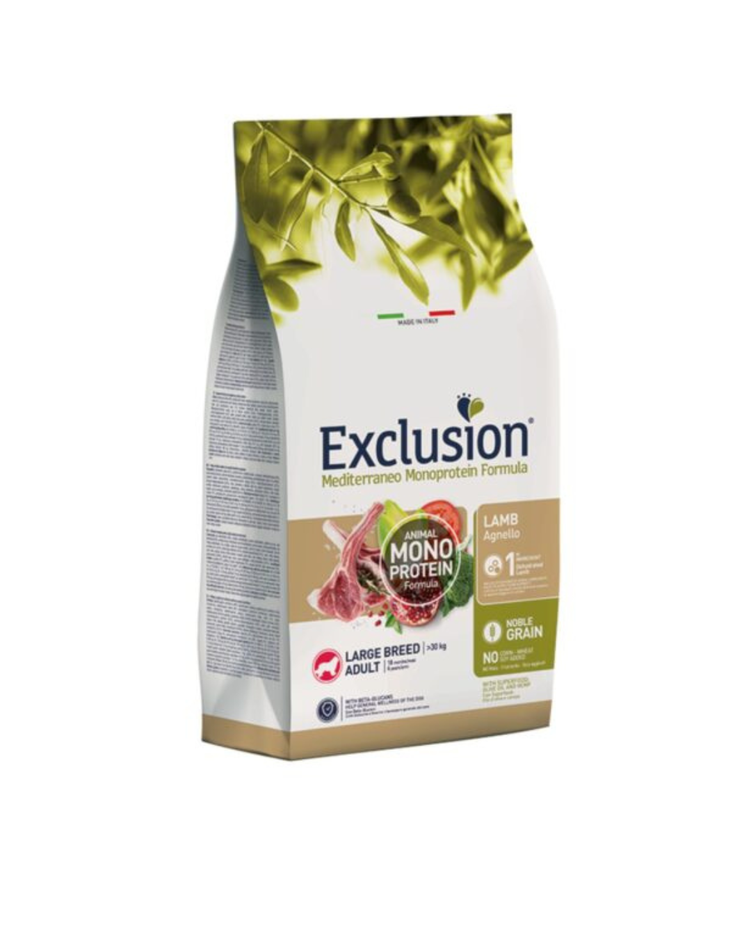 Exclusion - Single Protein Noble Grain Adult - Lamb 12kg