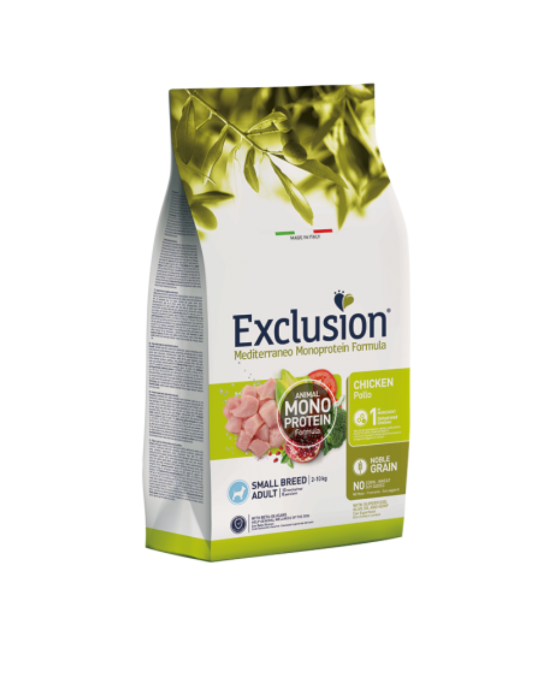 Exclusion - Monoprotein Noble Grain Adult Small - Chicken 7kg