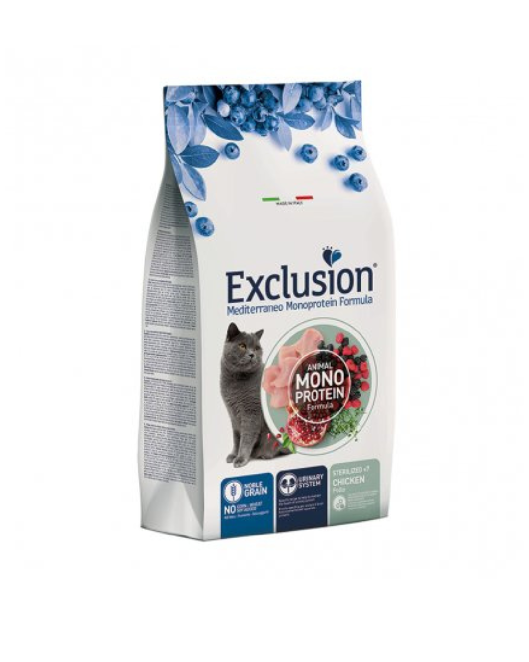 Exclusion - Noble Grain Monoprotein Sterilized Cat - Chicken 1.5kg