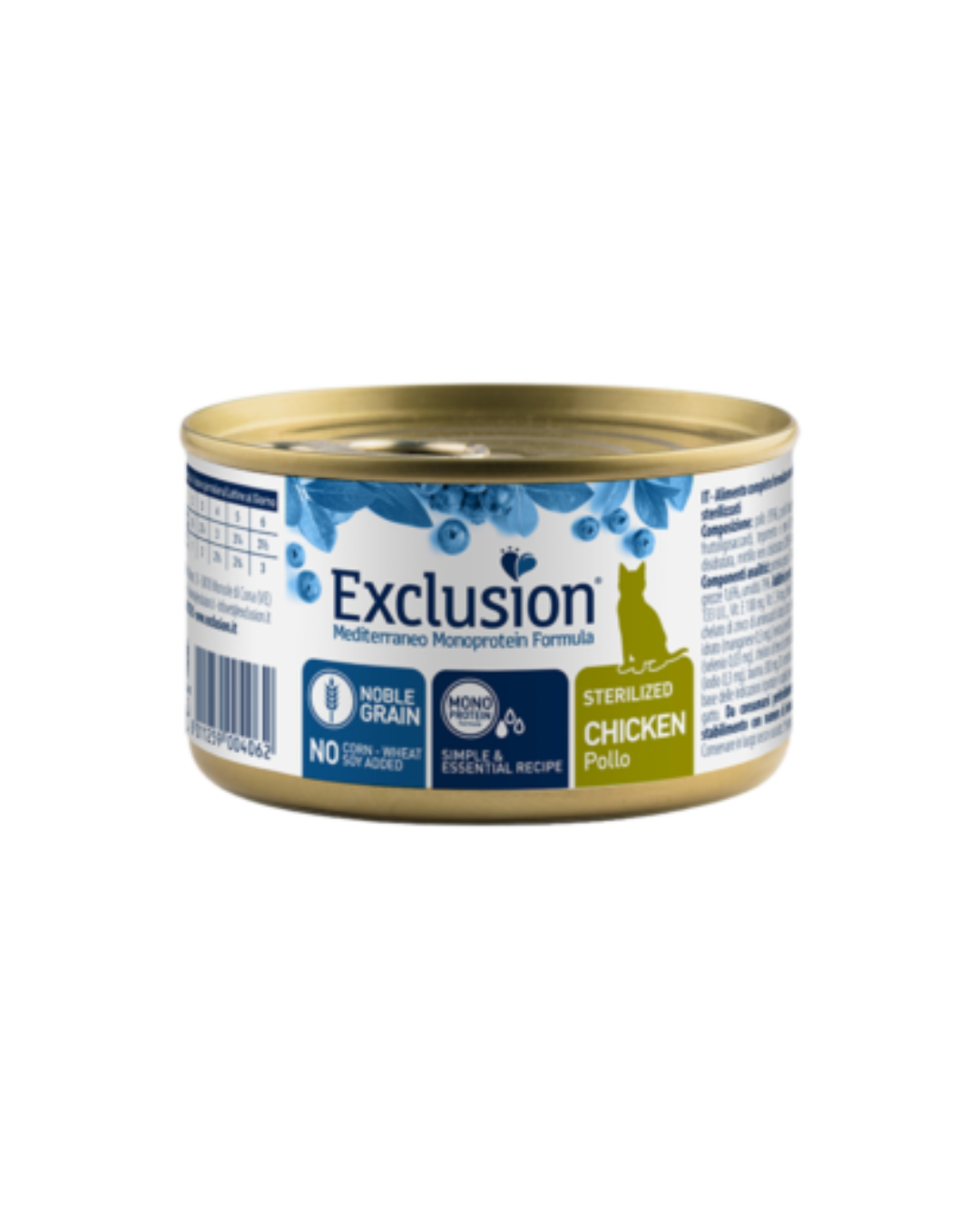 Exclusion - Noble Grain Monoprotein Sterilized Cat - Chicken 85gr