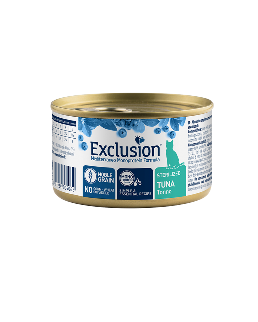 Exclusion - Noble Grain Monoprotein Sterilized Cat - Tuna 85gr