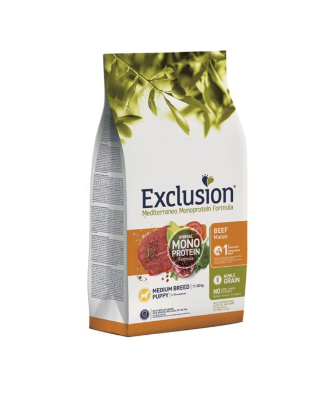 Exclusion - Monoprotein Noble Grain Puppy - Beef 2kg