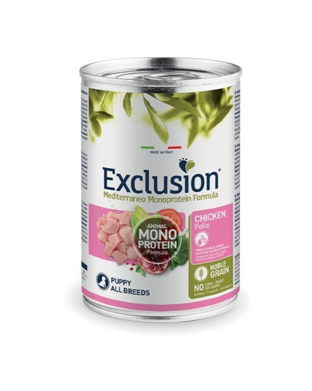 Exclusion - Monoprotein Noble Grain Puppy Dog - Chicken 400gr