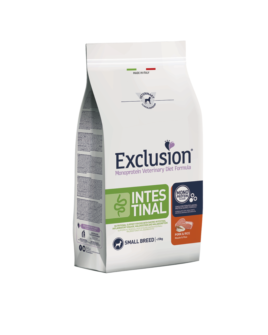 Exclusion Diet - Intestinal Adult Small Breed - Maiale e Riso 7kg