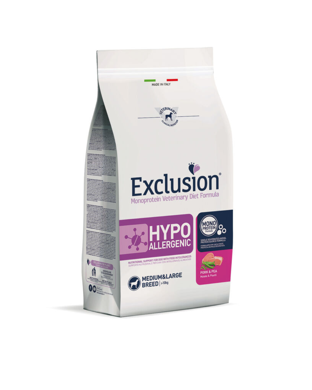 Exclusion Diet - Hypoallergenic Pork and Peas 2kg