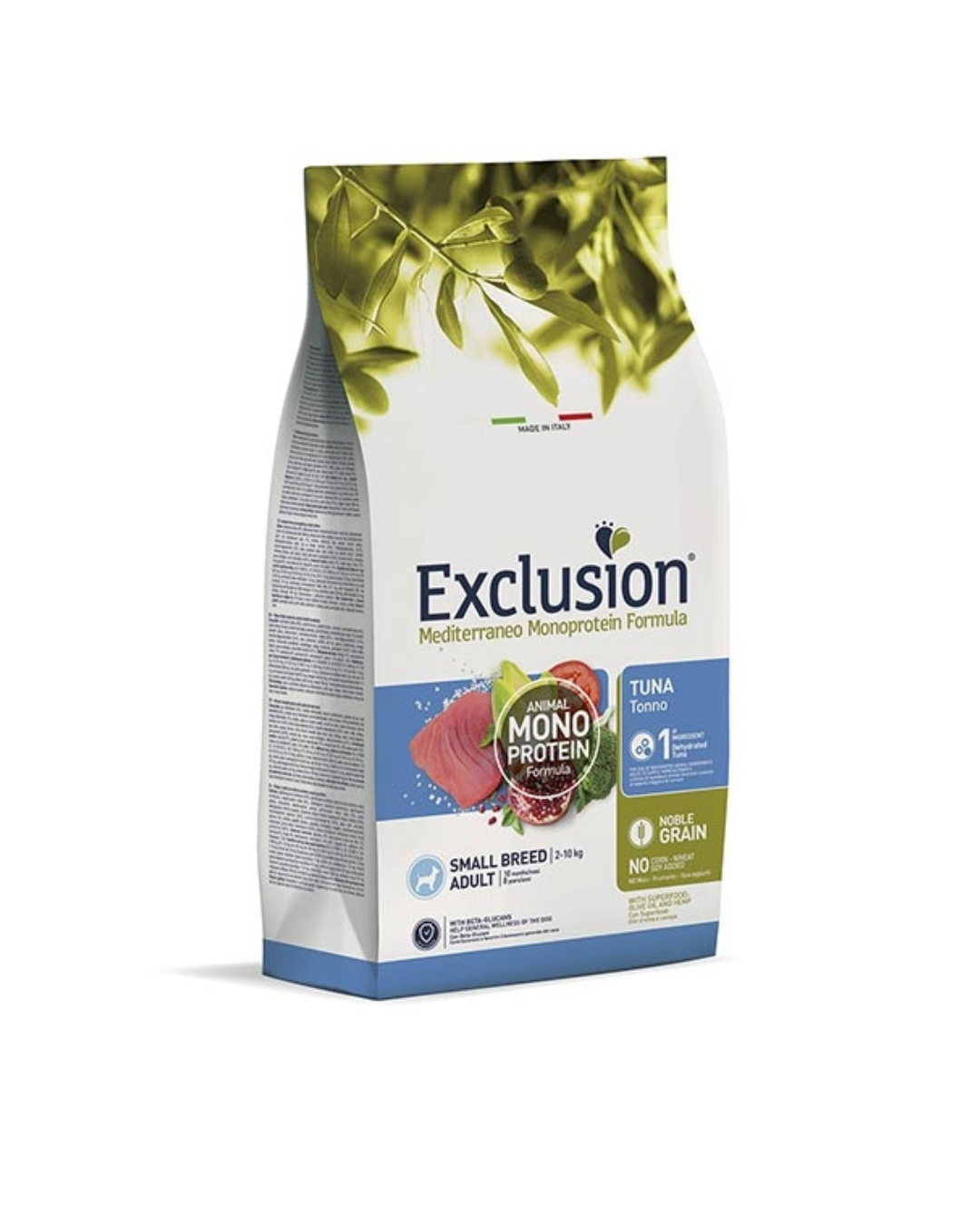 Exclusion - Monoproteico Noble Grain Adult Small- Tonno 7kg