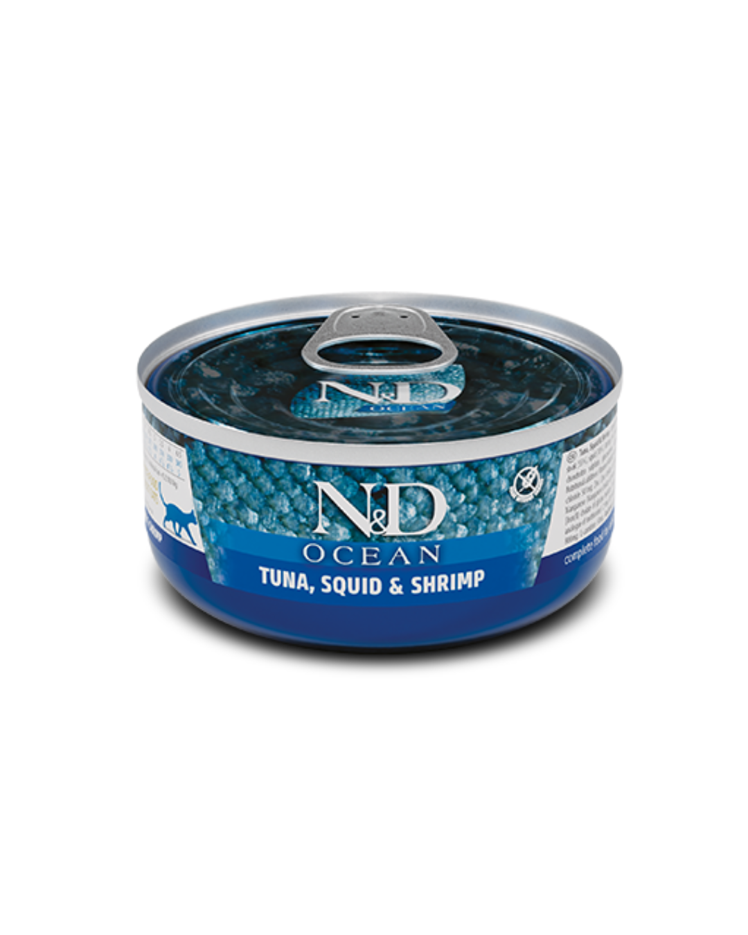 Farmina - N&D - Wet Cat Ocean - Tonno, Calamaro e Gamberetto 70gr