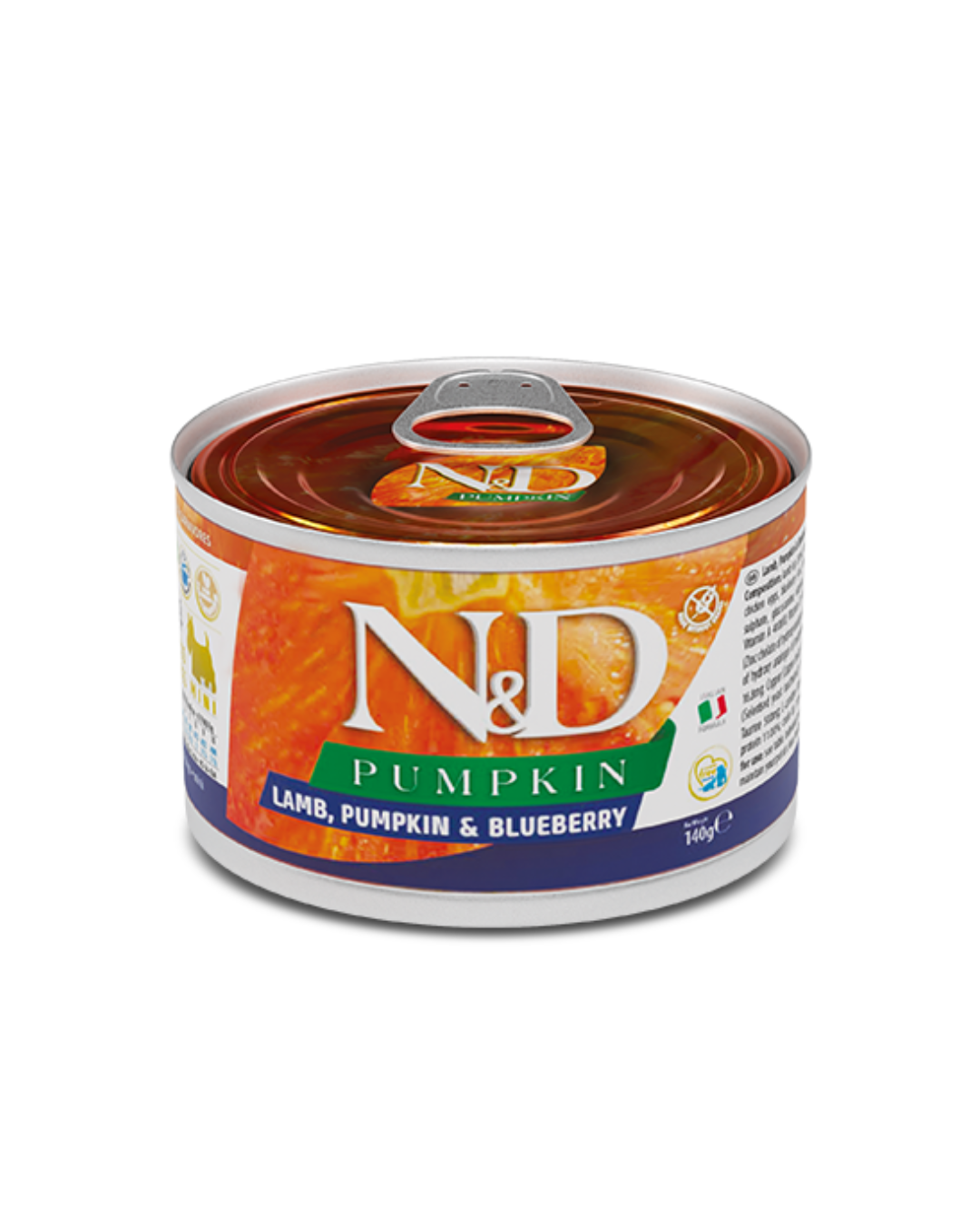 Farmina - N&D - Wet Dog Pumpkin - Agnello, Zucca e Mirtillo 140gr