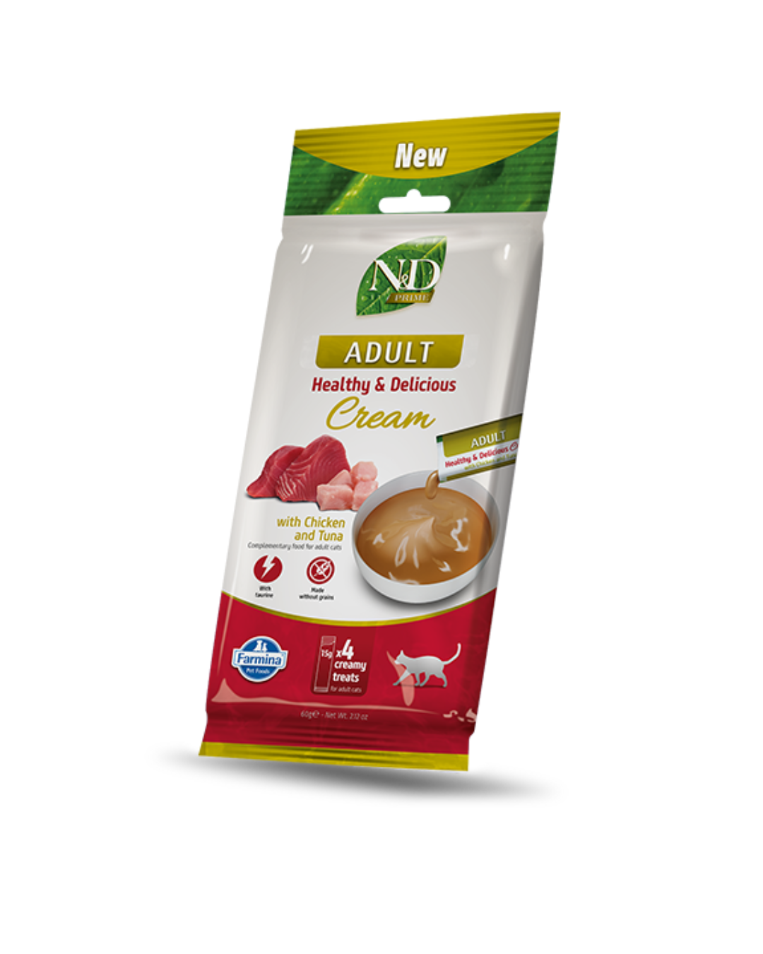 Farmina - N&amp;D Prime Cat Pollo e Tonno Adulto 60gr