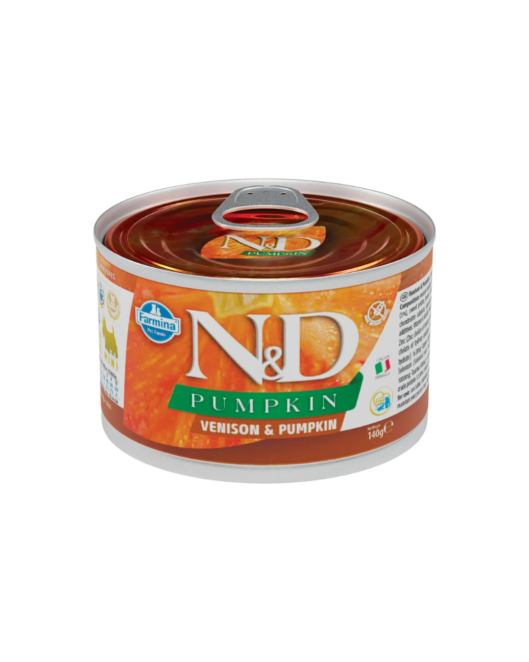 Farmina - N&D Wet Dog Pumpkin - Cervo 140gr