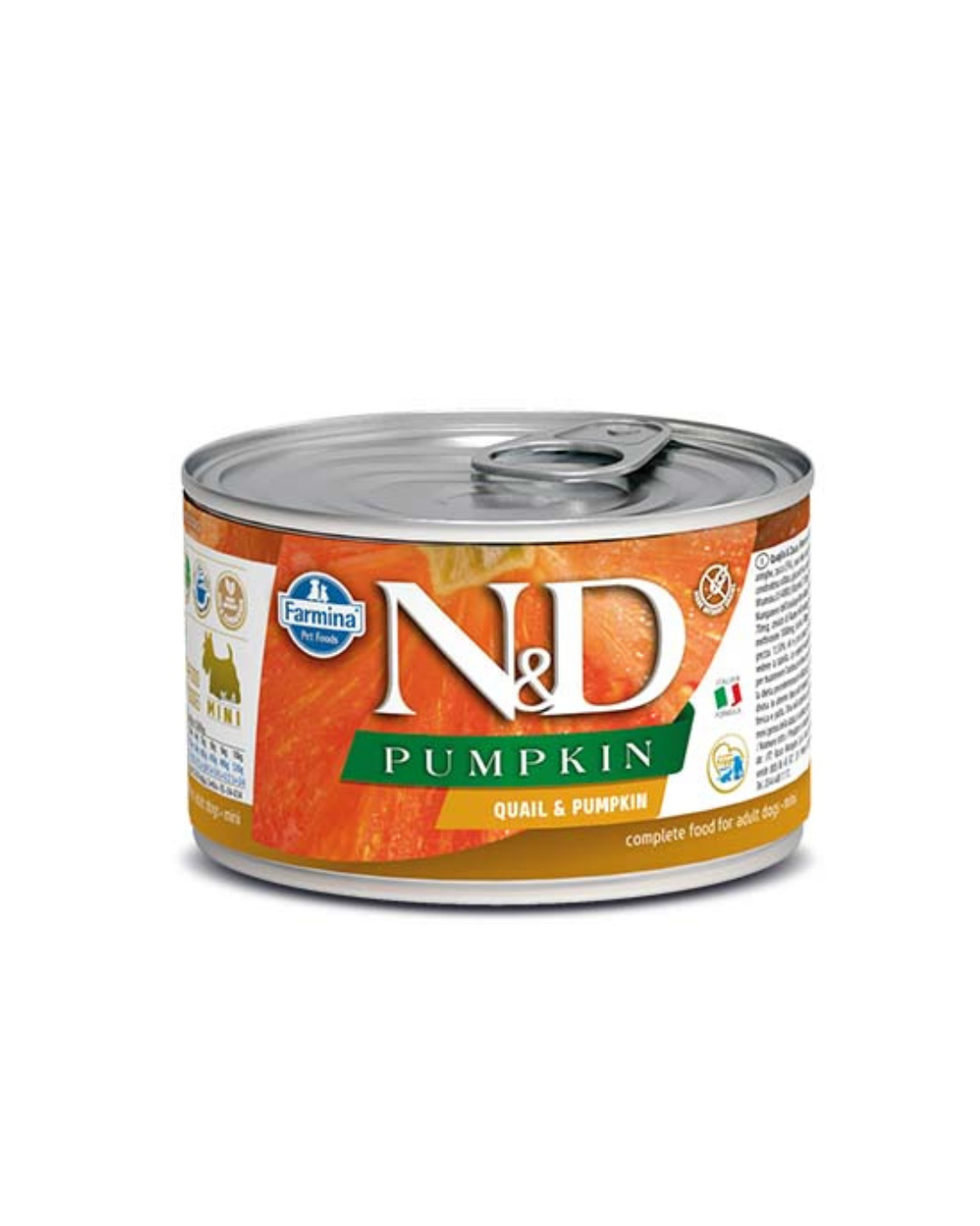 Farmina - N&D Wet Dog Pumpkin - Quaglia 140gr