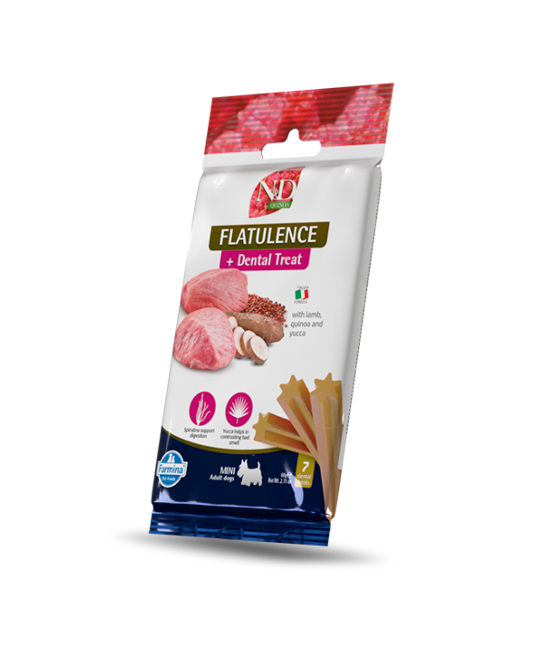 Farmina - Snack Dog Quinoa Flatulence Mini 60gr