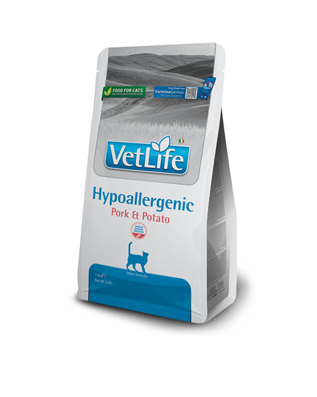 Farmina - Vet Life - Cat Hypoallergenic -Maiale e Patate 400gr