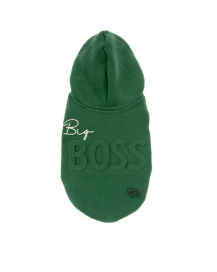 Ferribiella - Felpa Boss Verde Bosco (Taglie Piccole)
