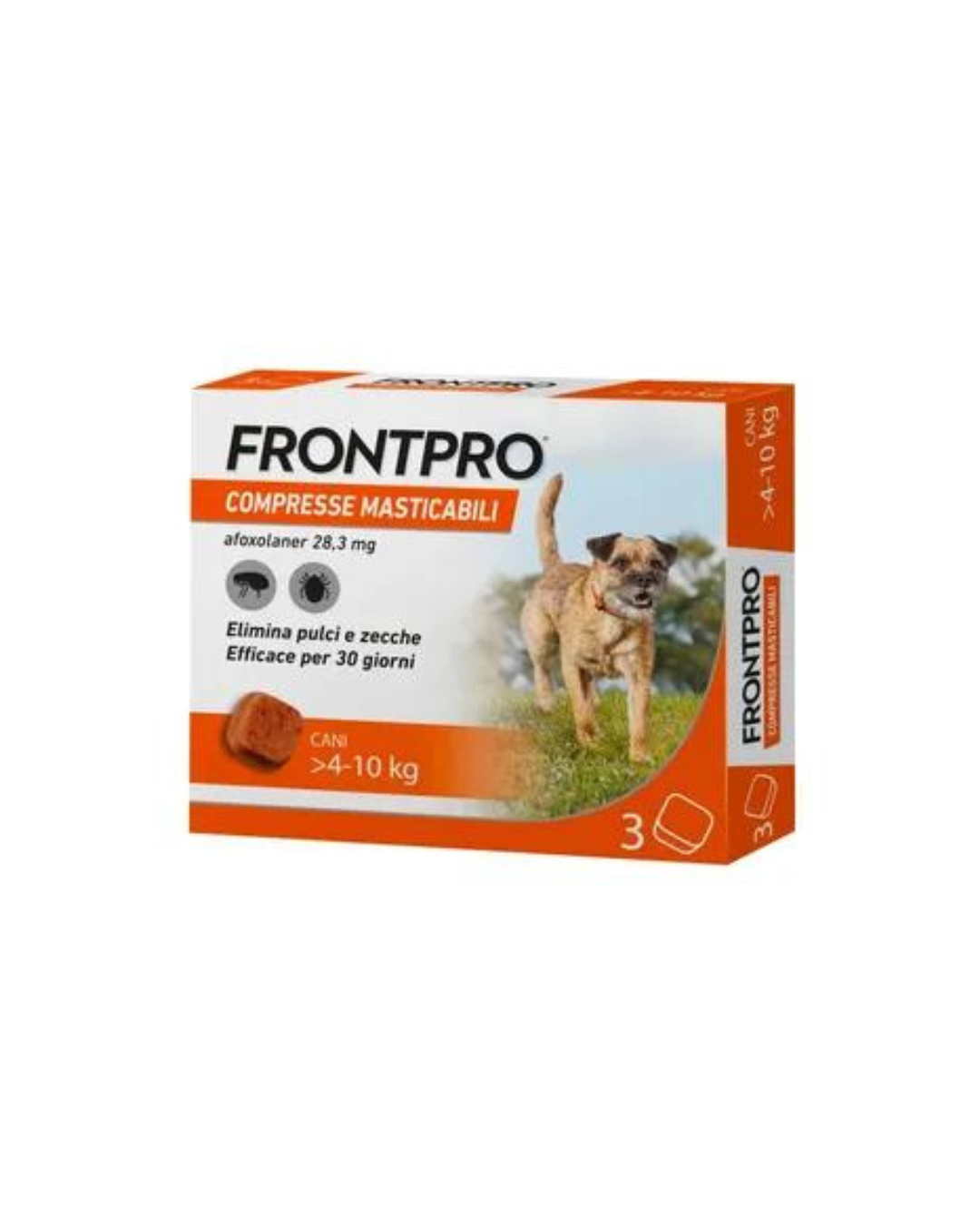 Frontpro - Compresse Masticabili per Cani da 4 a 10 kg