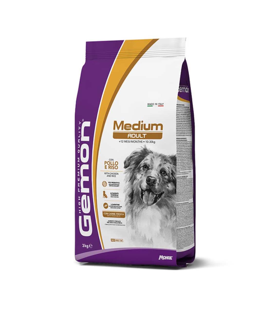 Gemon - Medium Adult Pollo - 3 kg