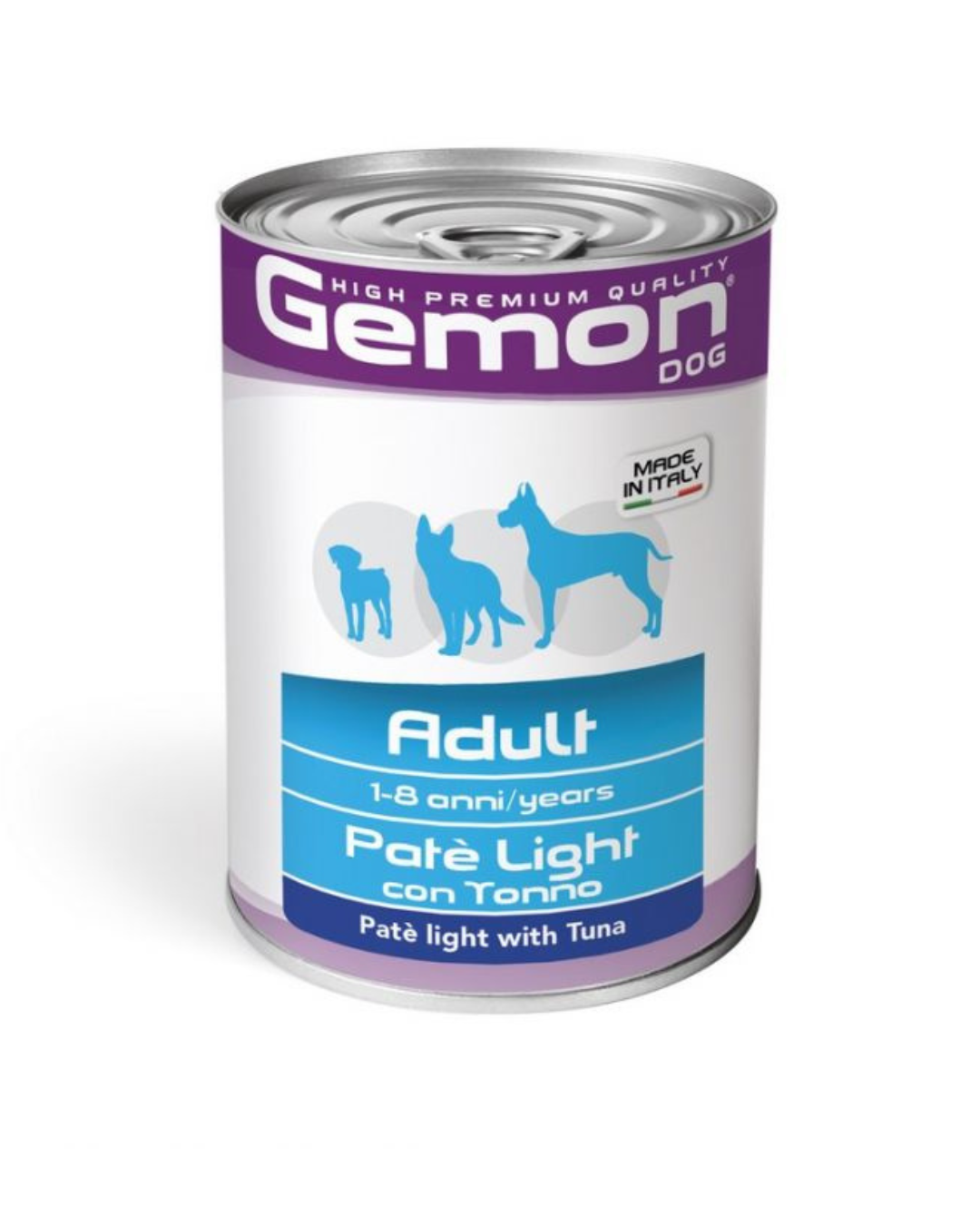 Gemon - Patè Dog Adult All Breeds Light Tonno 400 gr