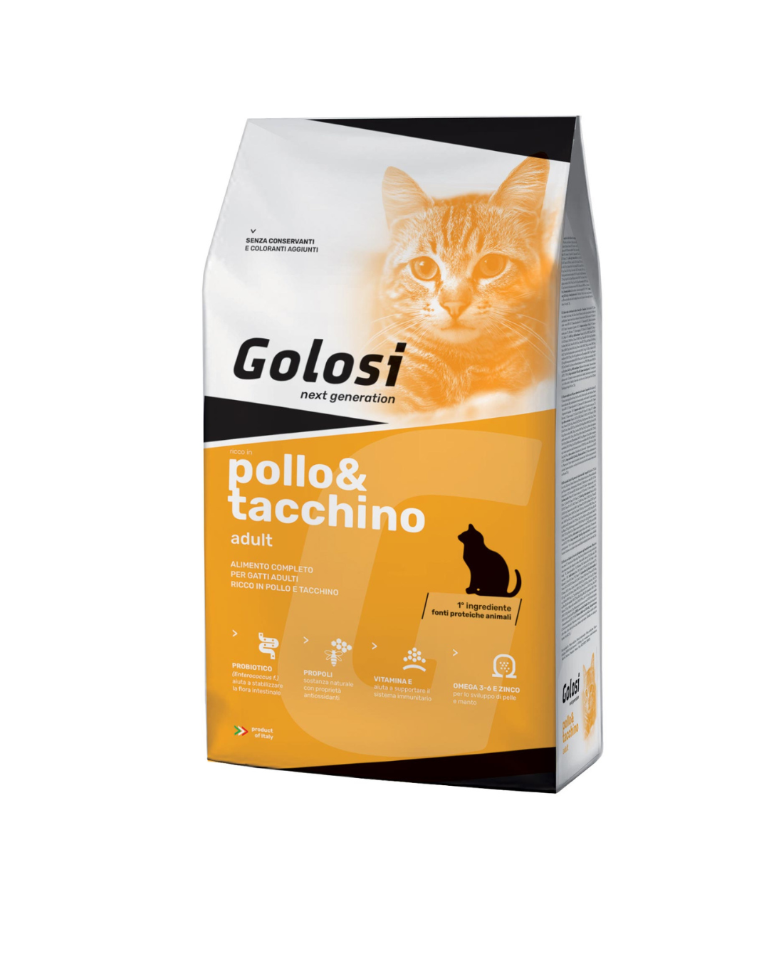 Golosi - Gatto Adulto - Pollo e Tacchino 1,5 kg