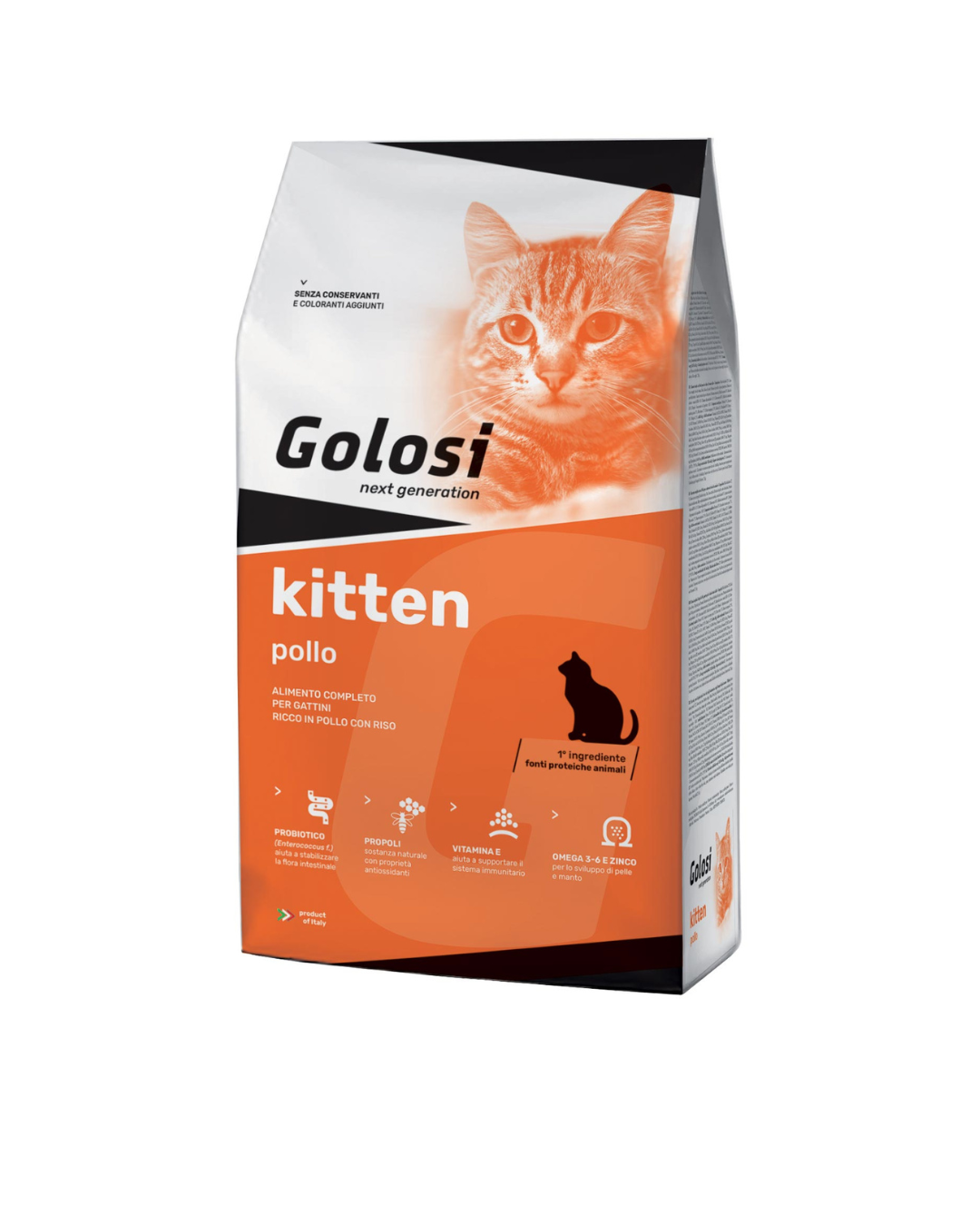 Golosi Kitten Pollo e Riso 1,5 kg